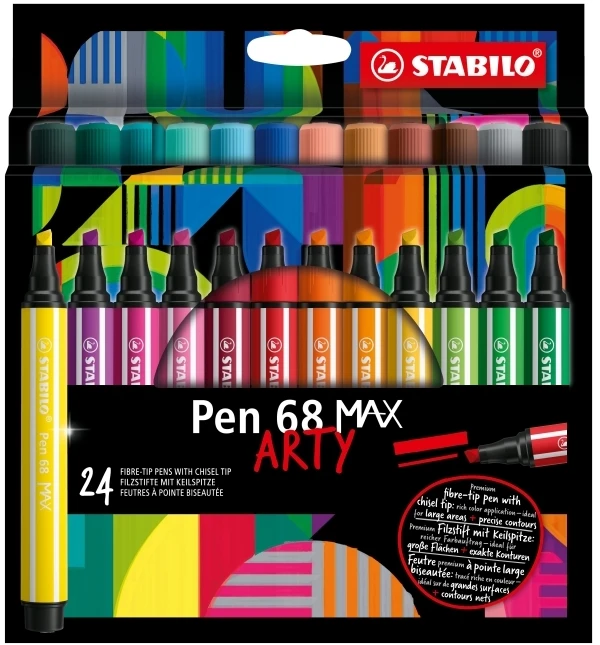 Stabilo Arty Pen 68 MAX 24 vnt. rašiklių