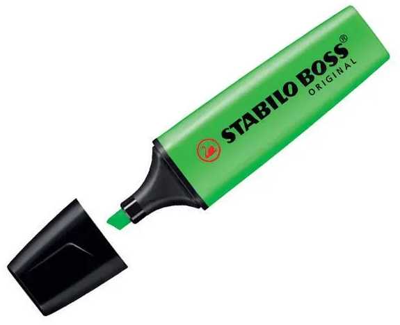 Stabilo Zakreślacz, textmarker Boss 70 žalia (54K001D)