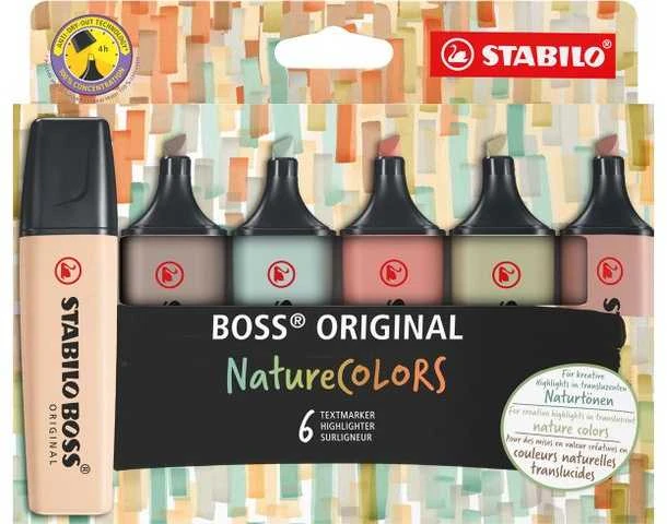Stabilo – „Boss Nature Colors“ 6 vnt. (200994)