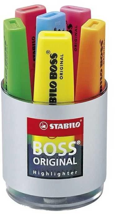 Stabilo ZakreĹ›lacz Boss raudona 70/40