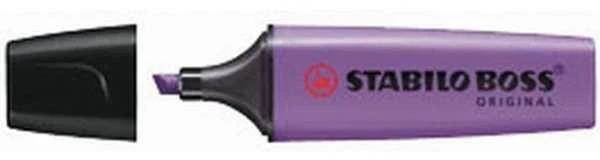 Fluorescencinis žymeklis Stabilo Boss Violetinė 10 vnt.