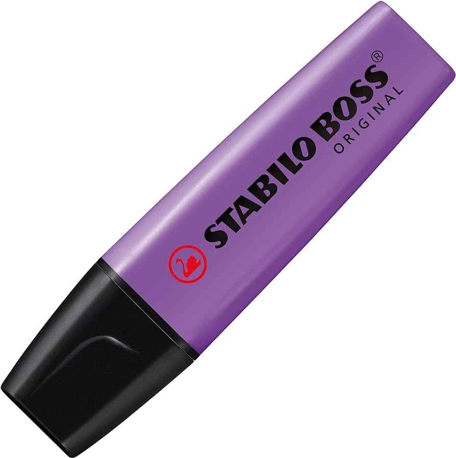 Fluorescencinis žymeklis Stabilo Boss Violetinė 10 vnt.