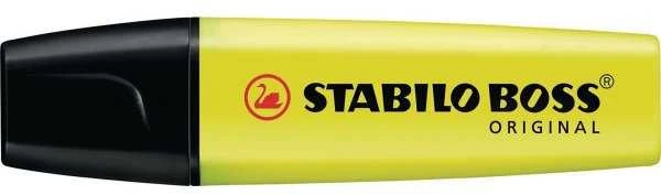STABILO Boss kreiptuvas geltonas