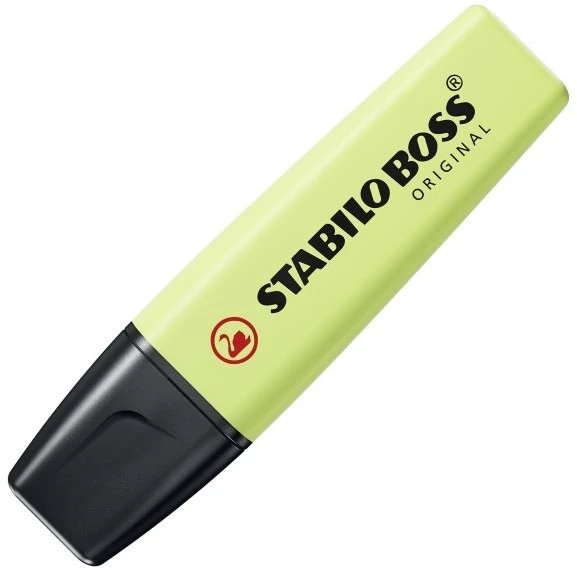 STABILO Boss Original Pastel, 4 vnt., Įvairiaspalvis, Kūginis antgalis, Įvairiaspalvis, Plastikas, Stačiakampis
