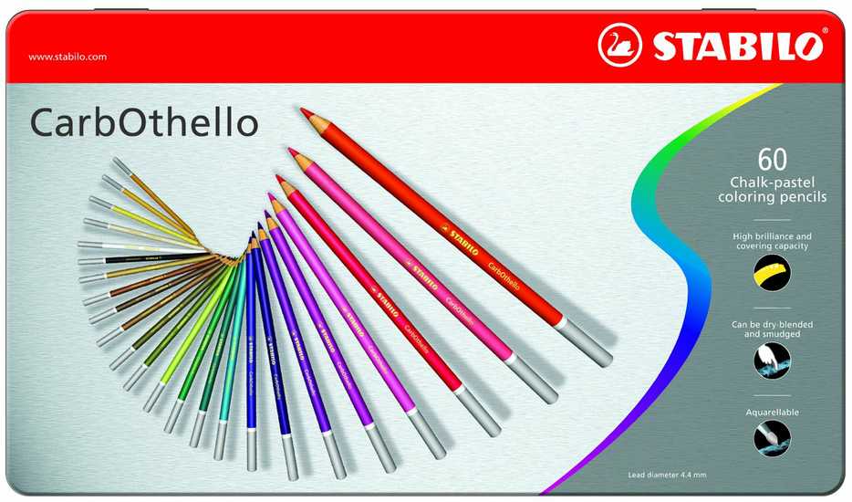Stabilo STABILO CarbOthello, Multicolour, 60 pc(s)