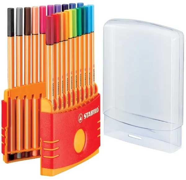 Stabilo Cienkopis POINT 88 COLOR PRADE, komplektas 20 kolorów (SCH028)
