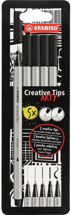 Stabilo rinkinys Creative Tips Arty 5vnt STABILO