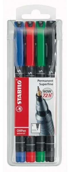 Stabilo Foliopis Stabilo Ohpen 0,4 mm (841/4)