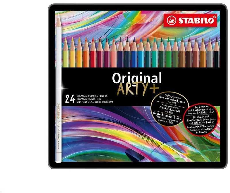 STABILO Original, daugiaspalviai, 24 vnt.