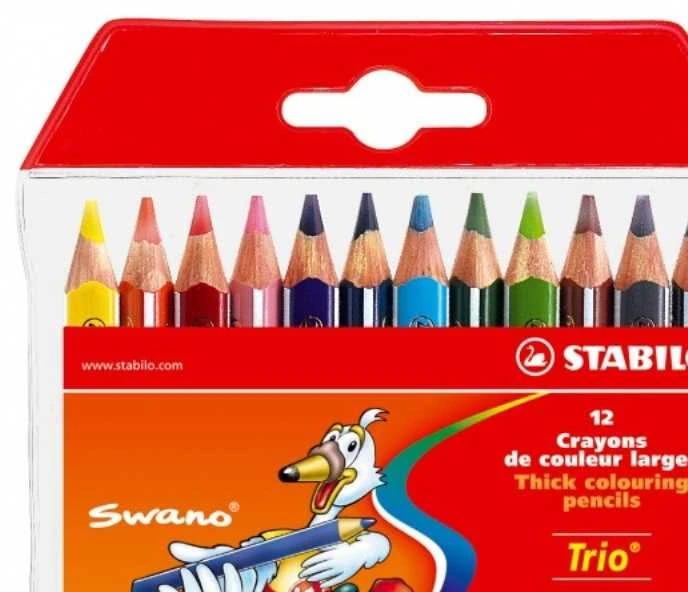 STABILO Trio, daugiaspalvis, Čekijos Respublika, 4,2 mm, 10 mm, 127 mm, 117 mm