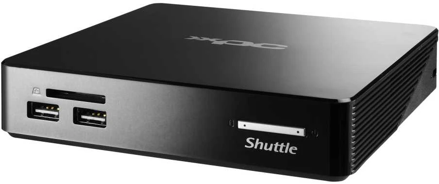 „Computer Shuttle Shuttle Barebone NS02EV2 Juodas“ („Rockchip RK3368“)
