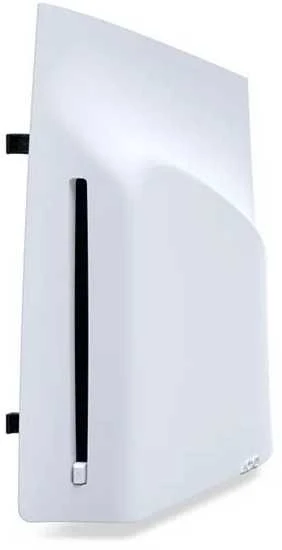 Sony Diskų įrenginys PS5 skaitmeninio leidimo konsolėms (modelių grupė – plonas), Šoninis skydelis, PlayStation 5, PlayStation 5 Slim, Balta, Matinis, PlayStation 5 Slim skaitmeninis leidimas