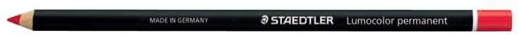 Staedtler STAEDTLER Trockenmarker permanent raudona 12 Stück