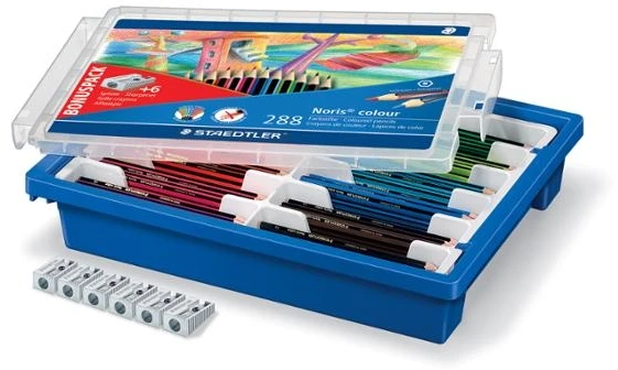 Spalvoti pieštukai Staedtler Noris 288 Dalys Spalvotas