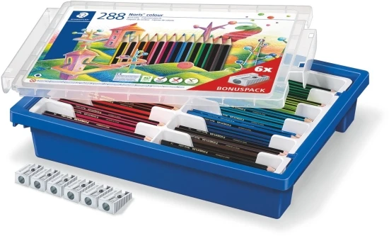 Spalvoti pieštukai Staedtler Noris 288 Dalys Spalvotas