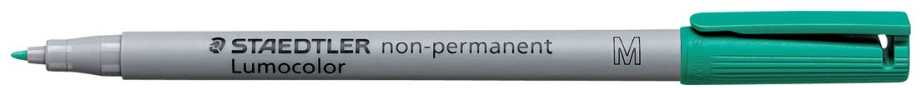 Staedtler Folienstift Lumocolor non-perm M žalia 10 vnt