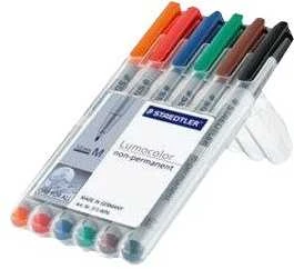 Staedtler STAEDTLER Folienstift Lumocolor M nonperm 6St
