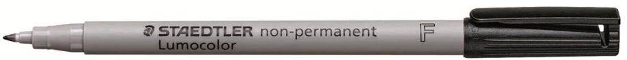 Staedtler STAEDTLER Folienstift Lumocolor non-perm F juodas 10 Stück