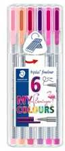 Staedtler Triplus Flamingo Fineliner 6 spalvos STAEDTLER