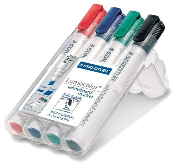 Staedtler Sauso trynimo žymeklis 4k lentoms dėkle CUTTED Staedtler
