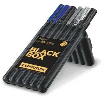Staedtler Rinkinys biurkowy Triplus juoda etui Staedtler