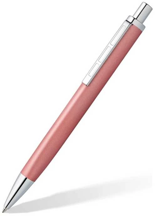 Staedtler Stacionarus STACIONARUS SPAUSDINTO rutulio daviklis triplius pripildomas, rožinis