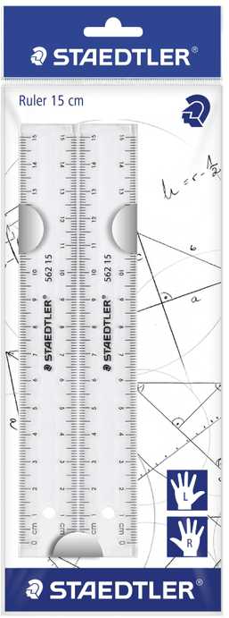 Staedtler Rinkinys 2 linijek 15 cm