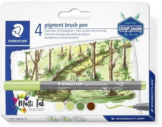 Staedtler STAEDTLER "Design Journey" miško spalvų rinkinys 4 dalių mažmeninė prekyba