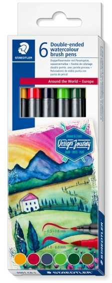 Staedtler STAEDTLER „Design Journey“ Po pasaulį Europa rinkinys, mažmeninė prekyba