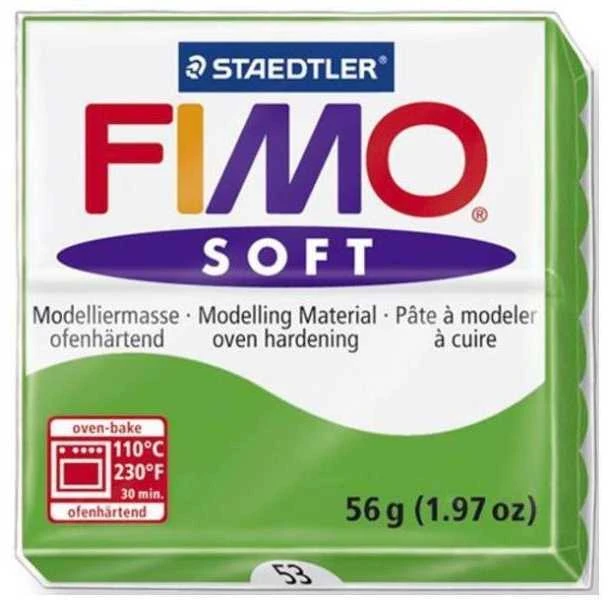 Staedtler Modelinas FIMO SOFT, 57 g, tropikų žalia sp.