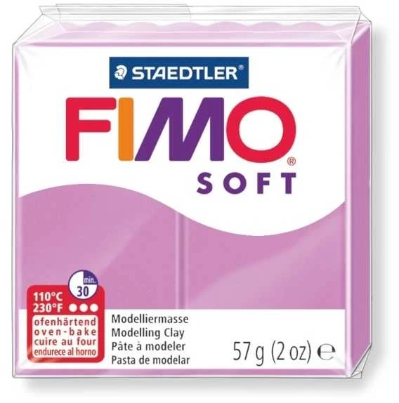 Modelinas Fimo, 56g, šviesiai violetinės spalvos