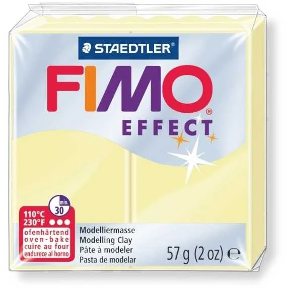 Staedtler Šiluminė masė FIMO efektas vanilė