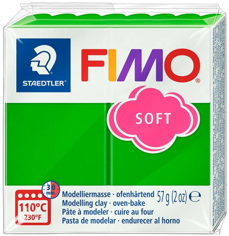 Staedtler Modelinas FIMO SOFT, 57 g, tropikų žalia sp.