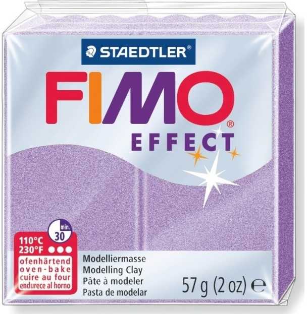 Modelinas Fimo Effect Lilac 56g., violetinis