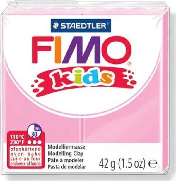 Fimo termoreaktinga plastikinė masė Kids rožinė 42g
