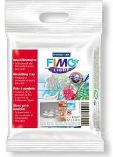 Modeliavimo masė - FIMO - oro lengvas - Orui kietėjantis - Balta - 125 g