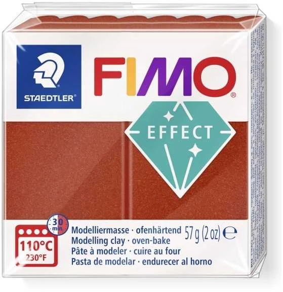 Staedtler Modelinas Fimo, 56g, metalic vario spalvos