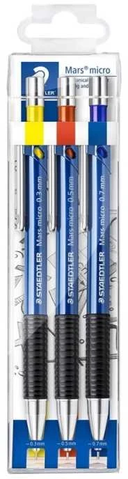 Staedtler STAEDTLER Druckbleistift Mars micro sort. 3ST