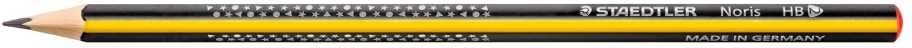 STAEDTLER Noris 183 - HB - Juodas,Geltona - Triangular - Germany - 2 mm - Box
