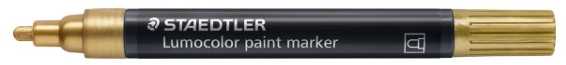 Staedtler Dažų žymeklis Lumocolor 349 2,4 mm auksinis