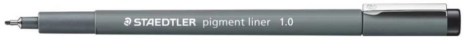 Staedtler STAEDTLER pigment liner 1,0mm juoda 10 vnt