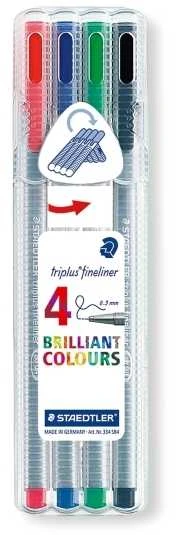 Staedtler Rinkinys 4 cienkopisĂłw Triplus Fineliner