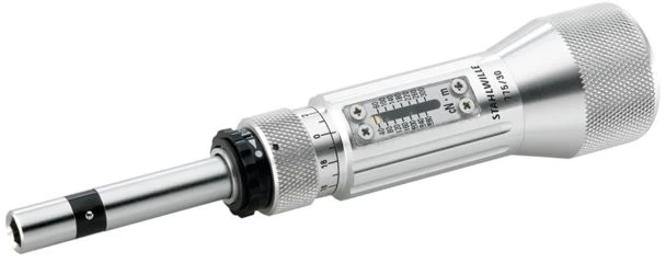 STAHLWILLE kalibruotas šešiakampis sukimo momento atsuktuvas, 0,4–3 Nm, 1/4'' pavara, Nr., 205 g