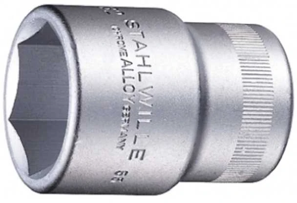 STAHLWILLE 3/4 colio pavaros 36 mm standartinė galvutė, 6 kampų, 60 mm bendras ilgis, galvutė, chromuota, DIN 3124 / ISO 2725-1 / ASME B 107.5 M, 386 g