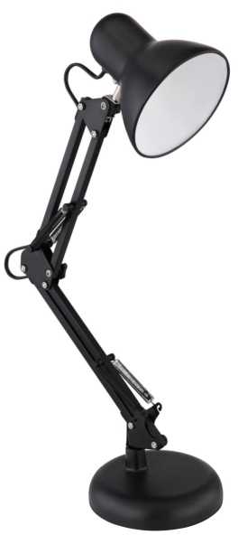 Stalinė lempa Realpower juoda (463604)