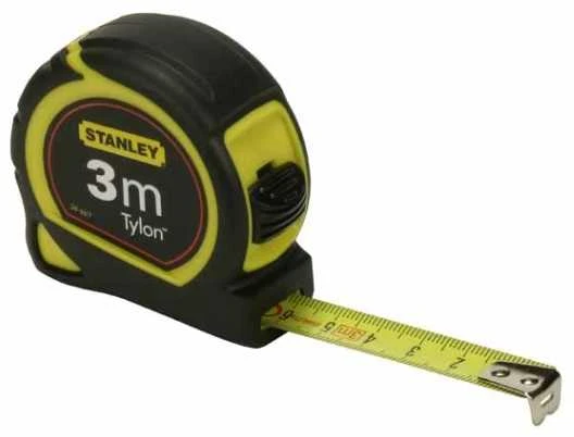 Stanley Tylon 3 m x 13 mm matavimo juosta - kortelė 0-30-687
