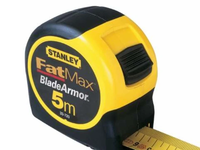 Matavimo ruletė Stanley FatMax BladeArmor; 5 m