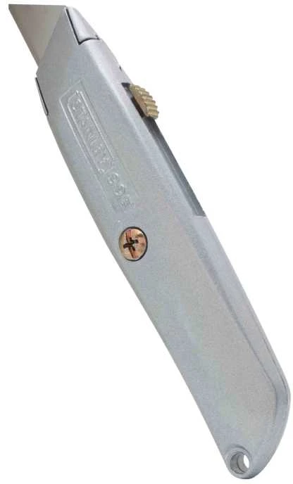 Stanley Nożyk Metalinis peilis „99e“, ištraukiama geležtė, 3 atsarginiai ašmenys [l]