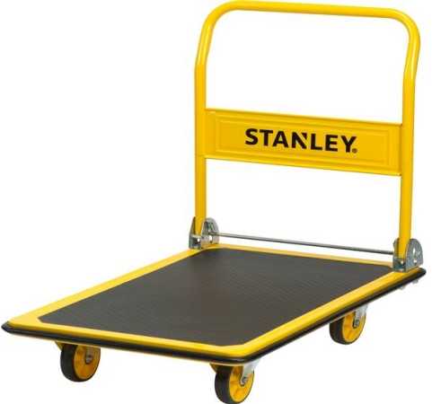 vežimėlis plieno platforma 300 kg (pc528), stanley