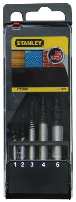 Varžtų trauktuvai Stanley STA57000-QZ; 5 vnt.